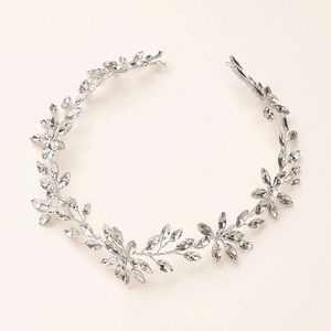Crystal Bridal Hair Vine - Silver